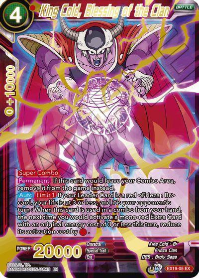 King Cold, Blessing of the Clan (EX19-05) [Special Anniversary Set 2021] - for just $0.10! 