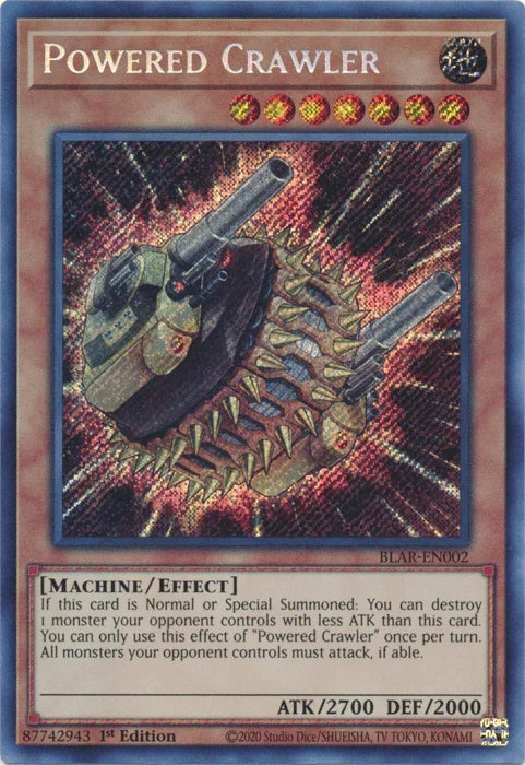 Powered Crawler [BLAR-EN002] Secret Rare - for just $0.10! 