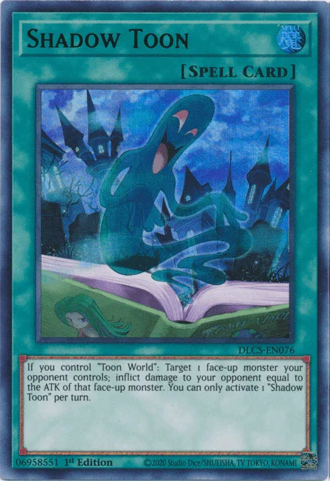 Shadow Toon (Green) [DLCS-EN076] Ultra Rare - for just $0.35! 