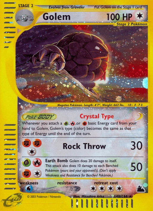 Golem (148/144) [Skyridge] - for just $240! 