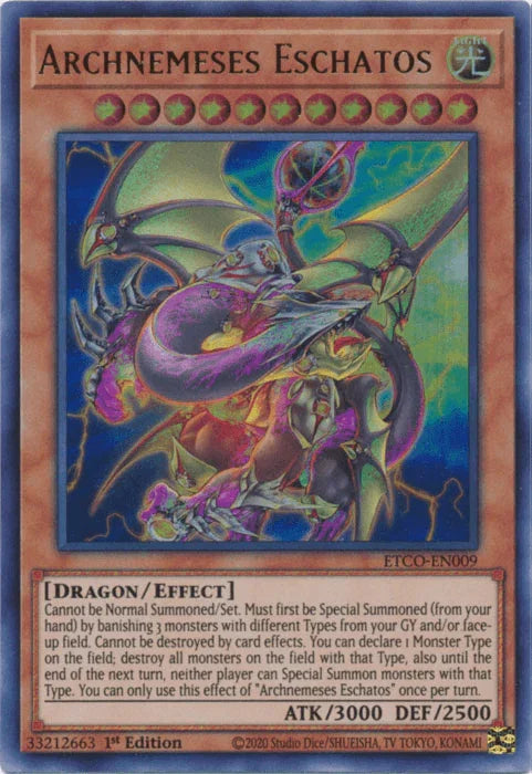 Archnemeses Eschatos [ETCO-EN009] Ultra Rare - for just $1.30! 