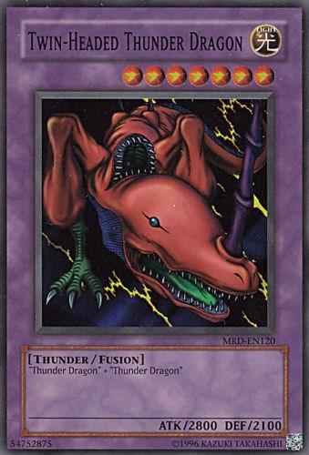 Twin-Headed Thunder Dragon [MRD-EN120] Super Rare - for just $1.40! 