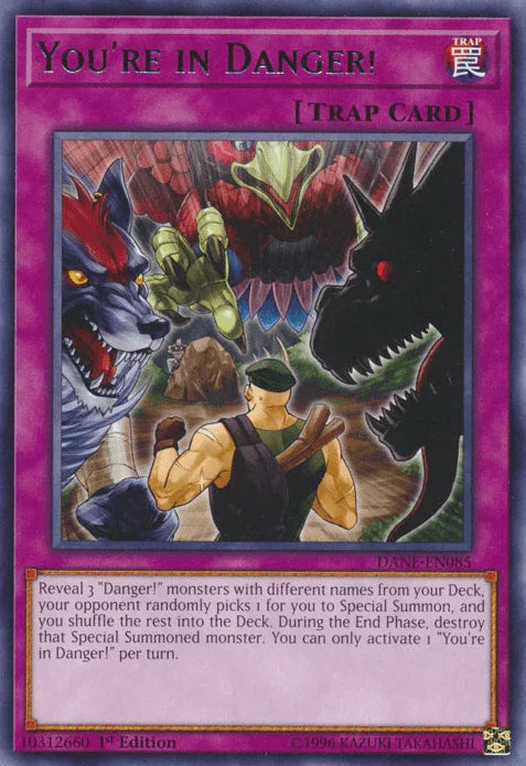 You're in Danger! [DANE-EN085] Rare - for just $0.10! 
