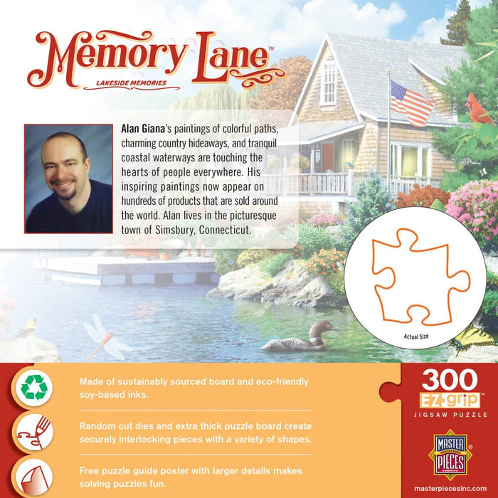 Memory Lane - Lakeside Memories 300 Piece EZ Grip Jigsaw Puzzle - for just $14.99! 
