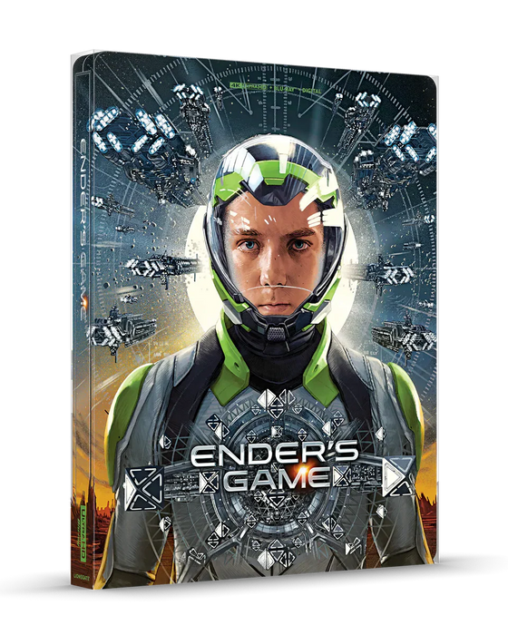 Ender's Game - Limited Edition Steelbook (4K Ultra HD + Blu-ray + Digital) - for just $29.99! 