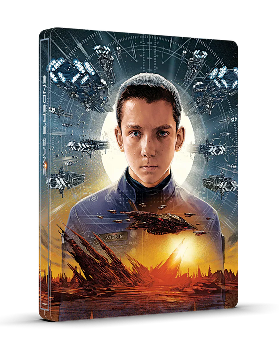 Ender's Game - Limited Edition Steelbook (4K Ultra HD + Blu-ray + Digital) - for just $29.99! 