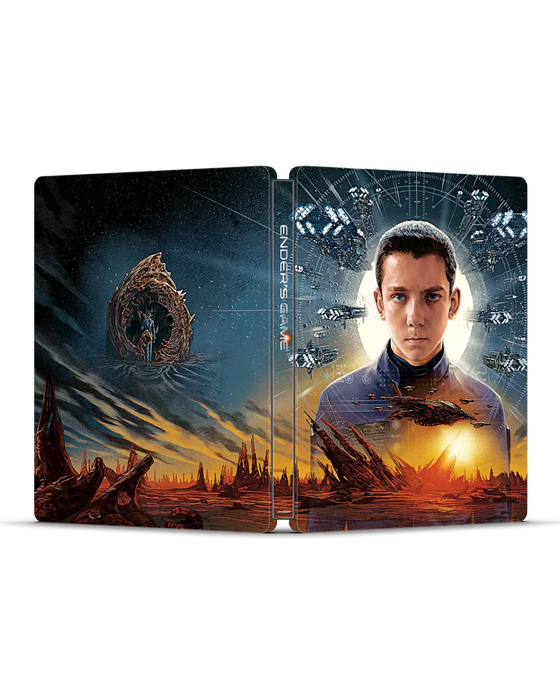 Ender's Game - Limited Edition Steelbook (4K Ultra HD + Blu-ray + Digital) - for just $29.99! 