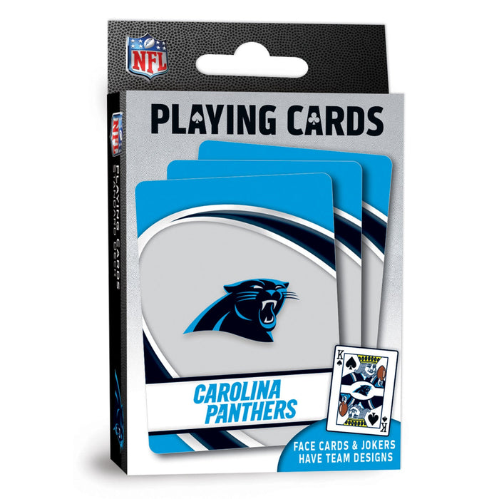 Carolina Panthers Playing Cards - 54 Card Deck - Just $6.99! Shop now at Retro Gaming of Denver