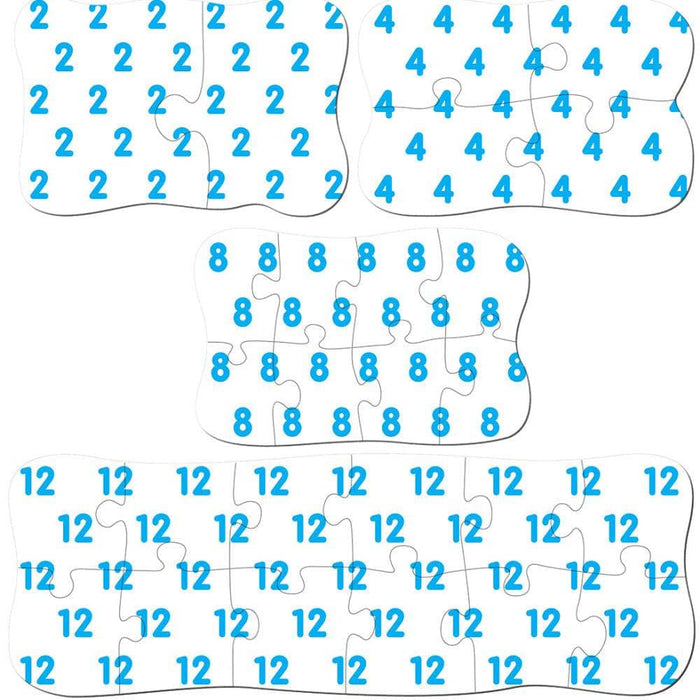 123's - Educational 4-Pack Jigsaw Puzzles - for just $12.99! 