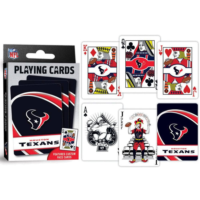 Houston Texans Playing Cards - 54 Card Deck - for just $7.99! 