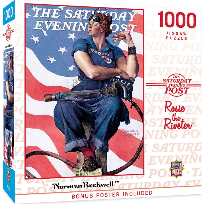 Saturday Evening Post - Rosie the Riveter 1000 Piece Jigsaw Puzzle - for just $16.99! 