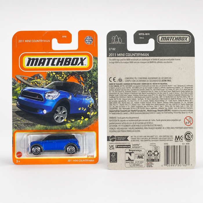 Matchbox 2011 Mini Countryman | Matchbox Series 2/102 - for just $2.49! 