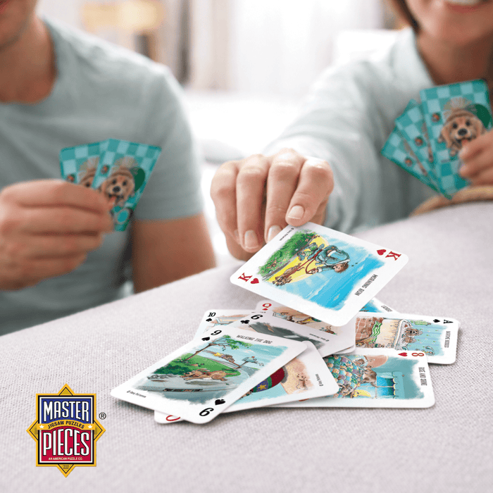 Dogs Playing Cards - 54 Card Deck - for just $7.99! 
