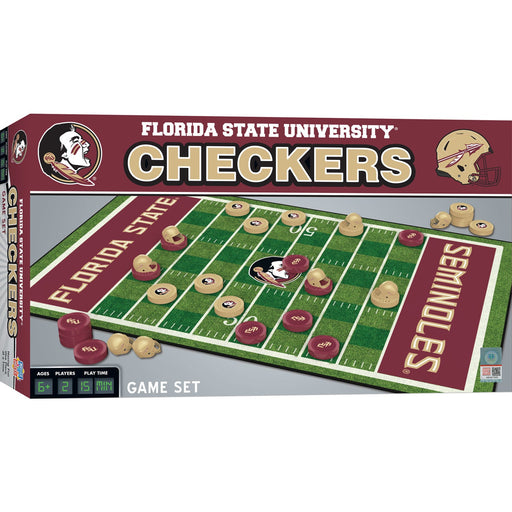 Florida State Seminoles Checkers Board Game - Just $19.99! Shop now at Retro Gaming of Denver