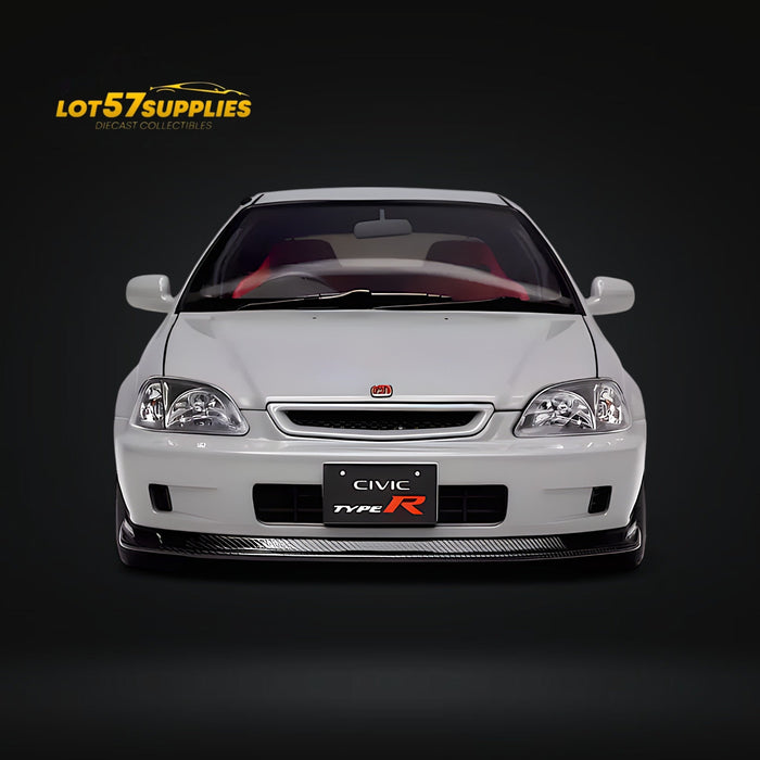 MOTORHELIX Honda Civic Type-R EK9 Nardo Grey With SW388 Wheels 1:18 - for just $319.99! 