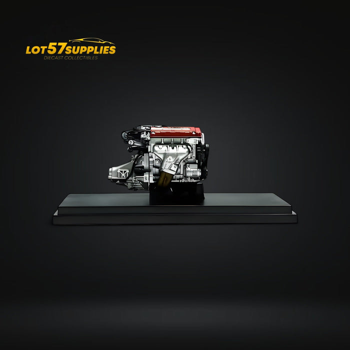 MOTORHELIX Honda Civic Type-R EK9 Nardo Grey With SW388 Wheels 1:18 - for just $319.99! 