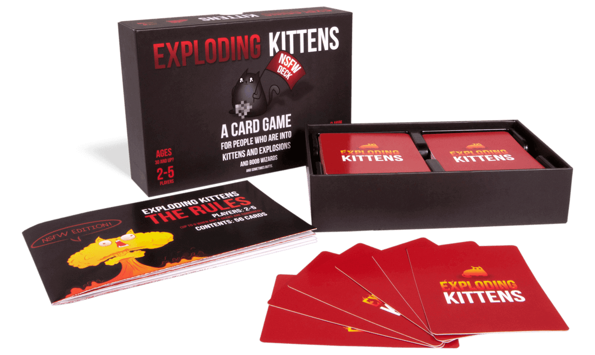 Exploding Kittens: NSFW Edition - for just $19.99! 