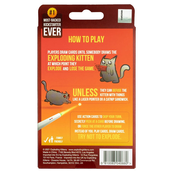 Exploding Kittens: 2 Player Edition - for just $9.99! 