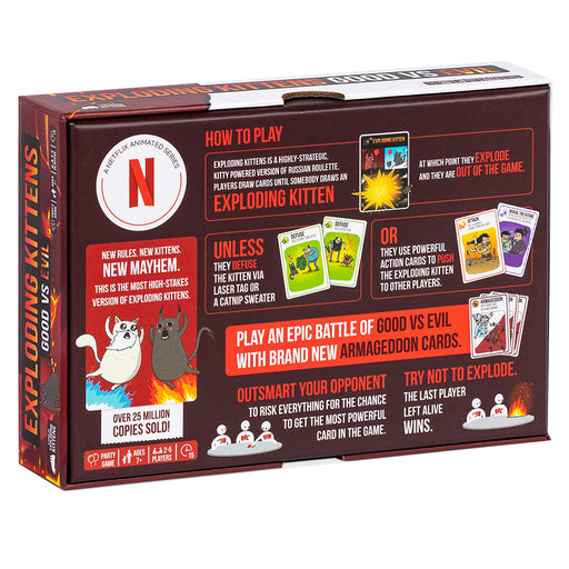 Exploding Kittens Good vs Evil - for just $21.99! 