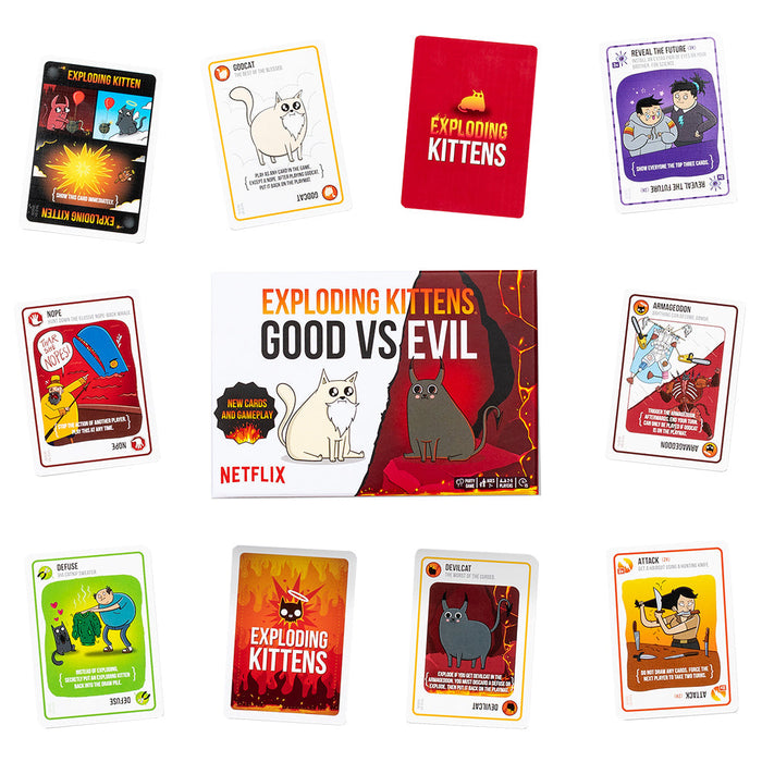 Exploding Kittens Good vs Evil - for just $21.99! 