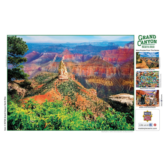 Grand Canyon North Rim 550 Piece Jigsaw Puzzle - Just $14.99! Shop now at Retro Gaming of Denver