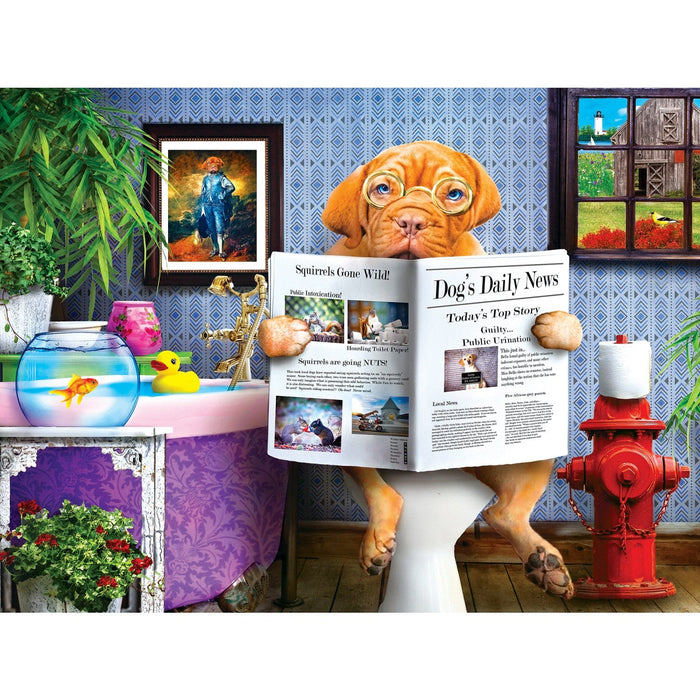 Wild & Whimsical - The Library 300 Piece EZ Grip Jigsaw Puzzle - for just $14.99! 