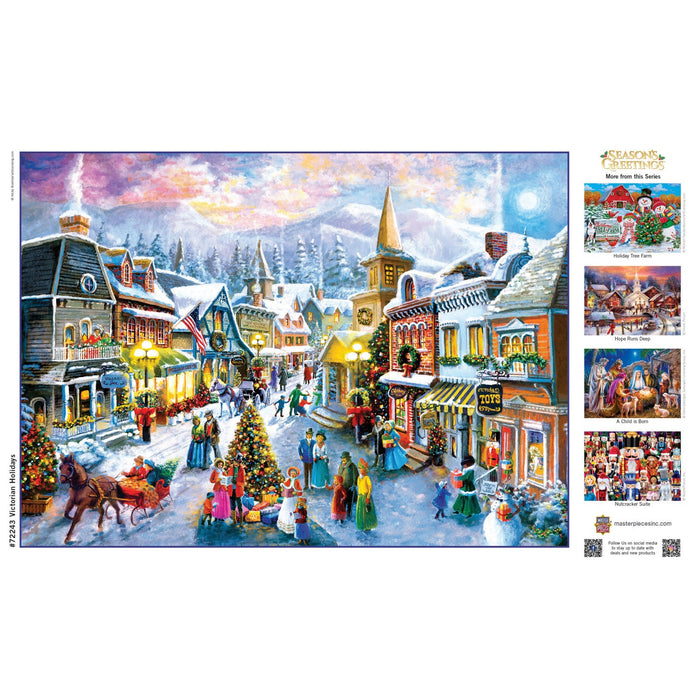 Season's Greetings - Victorian Holidays 1000 Piece Jigsaw Puzzle - Just $16.99! Shop now at Retro Gaming of Denver