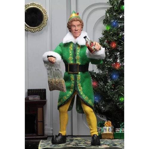 NECA  Elf Buddy the Elf 8-Inch Clothed Action Figure - Premium Action & Toy Figures - Just $43.99! Shop now at Retro Gaming of Denver