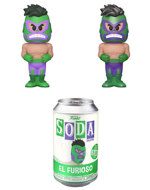 Funko Vinyl SODA: Luchadores - Hulk Vinyl Figure - for just $14.95! 