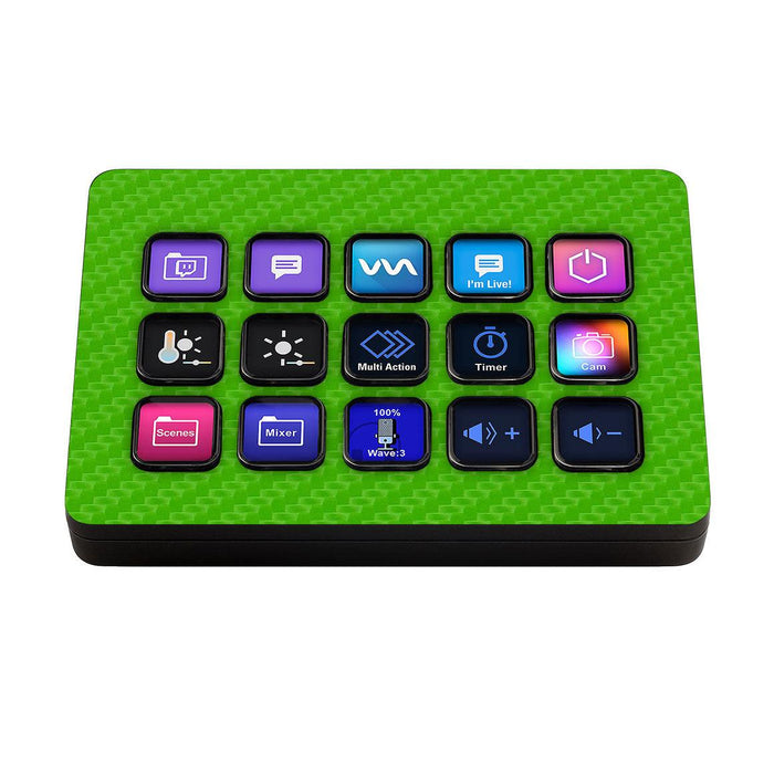 Elgato Stream Deck MK.2 Carbon Series Skins - for just $14! 