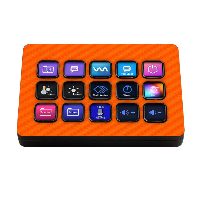 Elgato Stream Deck MK.2 Carbon Series Skins - for just $14! 
