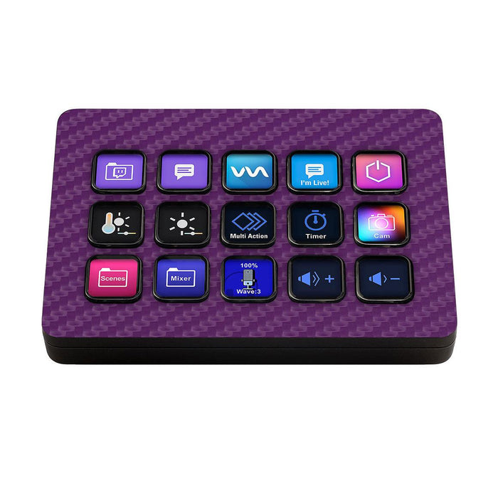 Elgato Stream Deck MK.2 Carbon Series Skins - for just $14! 