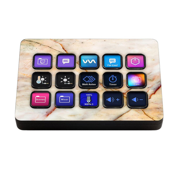 Elgato Stream Deck MK.2 Marble Series Skins - for just $14! 