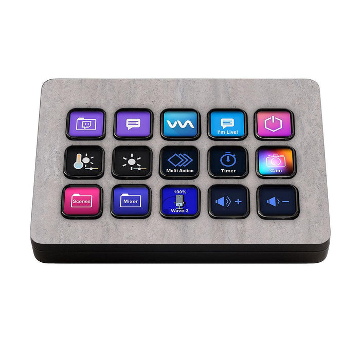 Elgato Stream Deck MK.2 Stone Series Skins - for just $16! 
