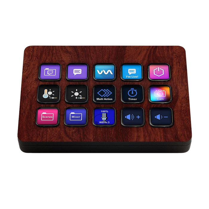 Elgato Stream Deck MK.2 Wood Series Skins - for just $16! 