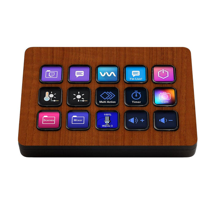 Elgato Stream Deck MK.2 Wood Series Skins - for just $16! 