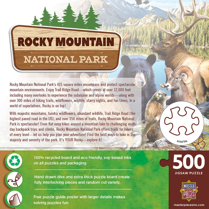 Rocky Mountain National Park 500 Piece Jigsaw Puzzle - Just $14.99! Shop now at Retro Gaming of Denver