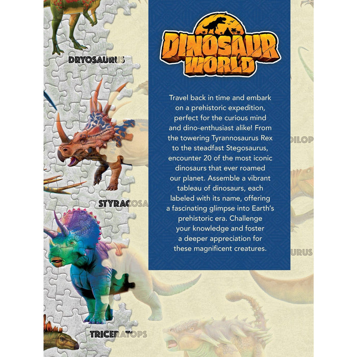 Dinosaur World 1000 Piece Jigsaw Puzzle - for just $16.99! 