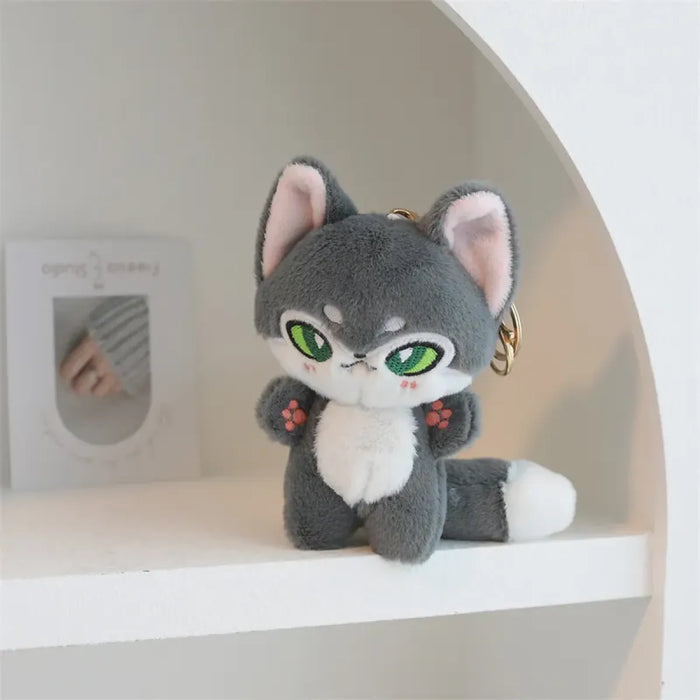 Kawaii Emotion Wolf Plush Toy - Cute Stuffed Wolf Doll - for just $26.95! 