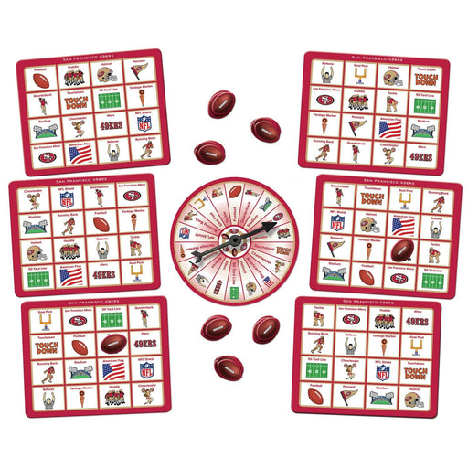 San Francisco 49ers NFL Bingo Game - for just $12.99! 