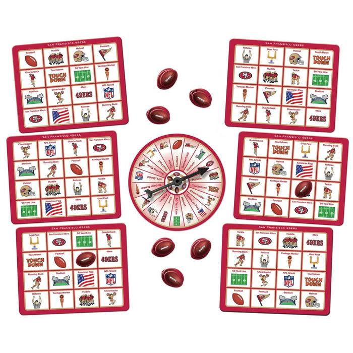 San Francisco 49ers NFL Bingo Game - for just $12.99! 