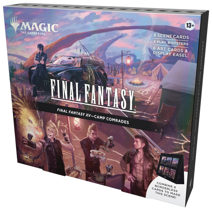 Magic: the Gathering - Final Fantasy XV Camp Comrades Scene Box - for just $59.99! 