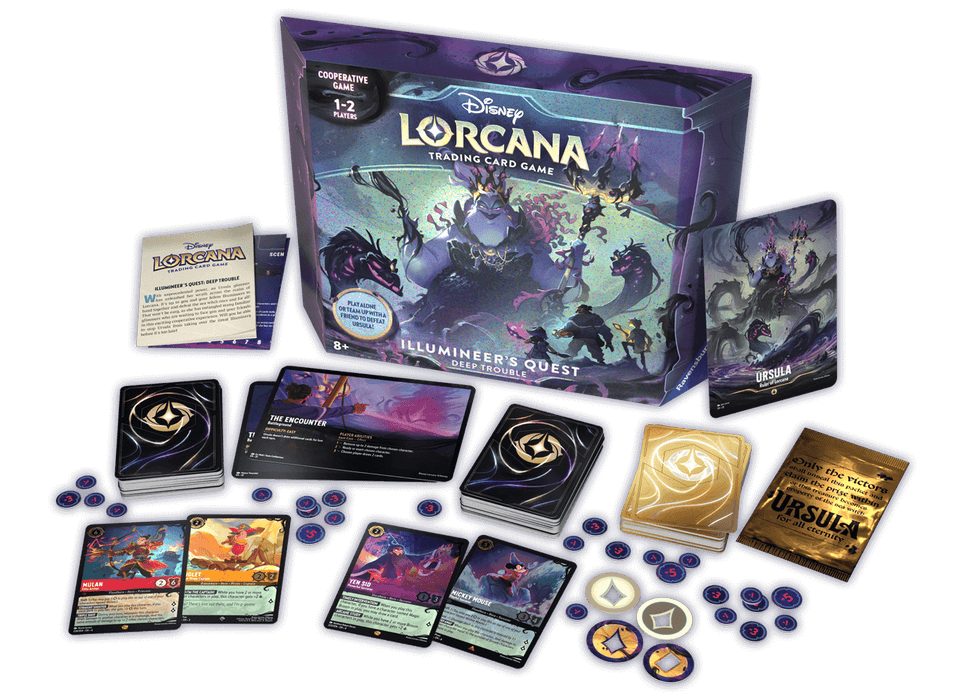 Disney Lorcana: Ursula's Return Illumineer’s Quest - Deep Trouble - for just $99.99! 