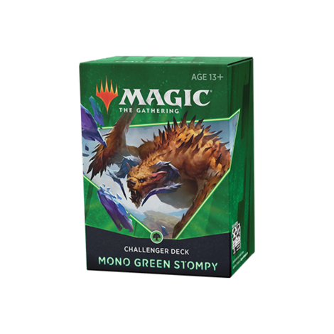 Magic: the Gathering - Mono Green Stompy Challenger Deck (2021) - for just $35! 