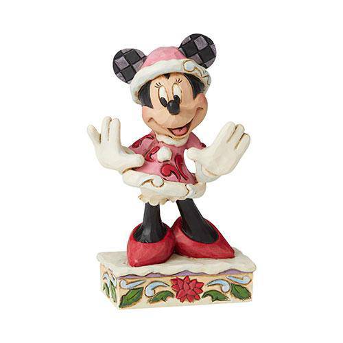 Enesco Disney Micky Mouse - Disney Traditions Minnie Christmas Personality - Just $26! Shop now at Retro Gaming of Denver