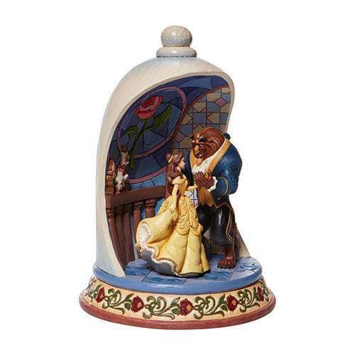 Enesco Disney Traditions Beauty and the Beast Rose Dome "Enchanted Love" by Jim Shore Statue - Just $130! Shop now at Retro Gaming of Denver