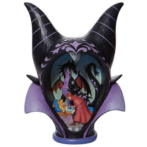 Enesco Disney Traditions Maleficent Headdress Scene "True Loves Kiss" by Jim Shore Statue - Just $130! Shop now at Retro Gaming of Denver