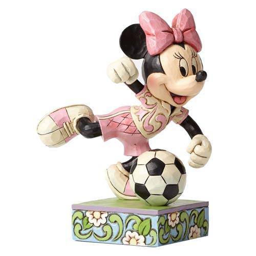 Enesco Disney Traditions Minnie Mouse Soccer Goal Statue - Just $57.20! Shop now at Retro Gaming of Denver