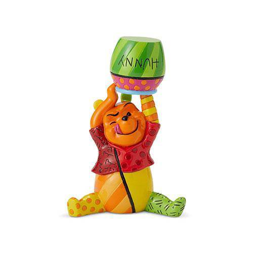 Enesco Disney Winnie the Pooh - Pooh Mini Statue By Romero Britto - Just $24! Shop now at Retro Gaming of Denver