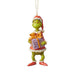 Enesco Dr. Seuss The Grinch - Grinch Holding Present Orn - Just $24! Shop now at Retro Gaming of Denver